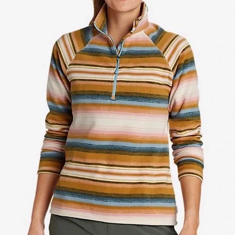 Eddie Bauer quest fleece 1/4 zip pullover